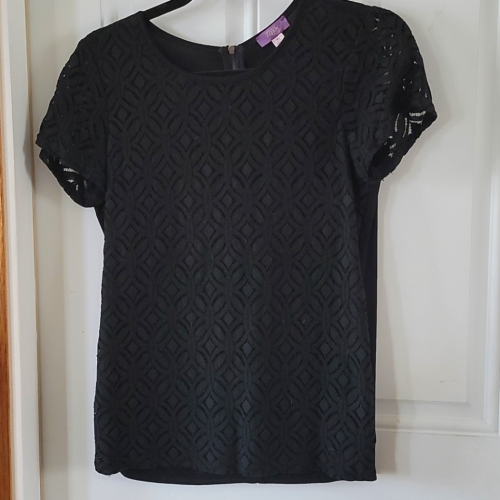 Truly Poppy Short Sleeve Blouse